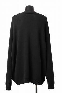 画像をギャラリービューアに読み込む, A.F ARTEFACT GEO PATTERN COTTON KNIT TOPS /  (BLACK x BROWN)