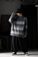 画像をギャラリービューアに読み込む, TARO HORIUCHI / th products Inflated Oversized Crew / 1/4.5 kasuri loop knit (mono)