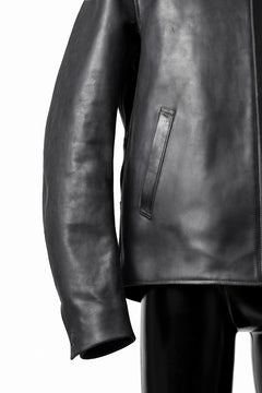 画像をギャラリービューアに読み込む, ierib exclusive Lukas Jacket / Horse Nubuck Leather (BLACK)