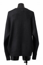 画像をギャラリービューアに読み込む, A.F ARTEFACT GEO PATTERN KNIT TOPS (BLACK x BEIGE)