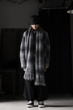 画像をギャラリービューアに読み込む, TARO HORIUCHI / th products Inflated Oversized Crew / 1/4.5 kasuri loop knit (mono)