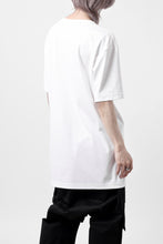 画像をギャラリービューアに読み込む, LEMURIA BIAS HENRY NECK S/S TOP #2 / MASTER HIGH GAUGE SMOOTH (WHITE)