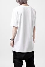 画像をギャラリービューアに読み込む, LEMURIA BIAS HENRY NECK S/S TOP #2 / MASTER HIGH GAUGE SMOOTH (WHITE)
