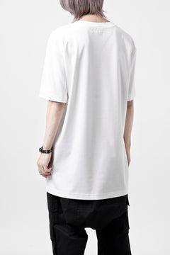 画像をギャラリービューアに読み込む, LEMURIA BIAS HENRY NECK S/S TOP #2 / MASTER HIGH GAUGE SMOOTH (WHITE)