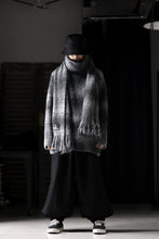 画像をギャラリービューアに読み込む, TARO HORIUCHI / th products Inflated Scarf / 1/4.5 kasuri loop knit (mono)