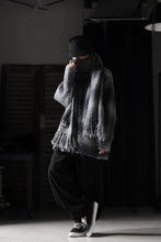 画像をギャラリービューアに読み込む, TARO HORIUCHI / th products Inflated Oversized Crew / 1/4.5 kasuri loop knit (mono)