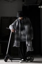 画像をギャラリービューアに読み込む, TARO HORIUCHI / th products Inflated Oversized Crew / 1/4.5 kasuri loop knit (mono)
