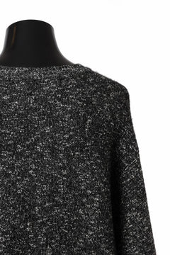 画像をギャラリービューアに読み込む, A.F ARTEFACT GEO PATTERN KNIT TOPS (GREY x BEIGE)