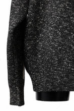 画像をギャラリービューアに読み込む, A.F ARTEFACT GEO PATTERN KNIT TOPS (GREY x BEIGE)