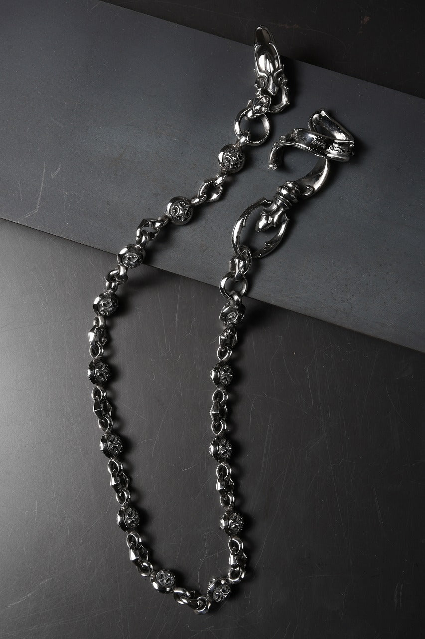 画像をギャラリービューアに読み込む, 【最短出荷可能】Loud Style Design - GET IN THE RING - "UWC-017" SILVER WALLET CHAIN