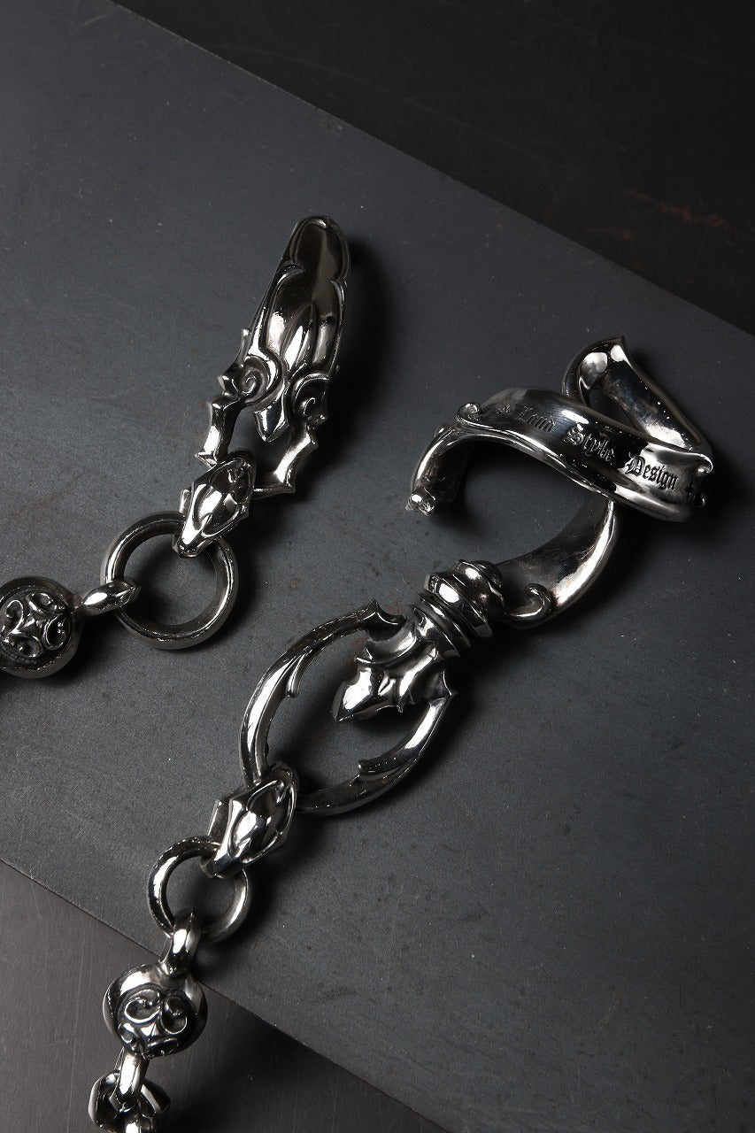 画像をギャラリービューアに読み込む, 【最短出荷可能】Loud Style Design - GET IN THE RING - "UWC-017" SILVER WALLET CHAIN