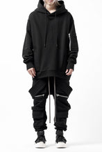 画像をギャラリービューアに読み込む, A.F ARTEFACT BELTED FLAP ZIP SARROUEL CARGO PANTS (BLACK)