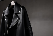 画像をギャラリービューアに読み込む, FACETASM×AVIREX ZIP DOUBLE RIDERS JACKET (BLACK)