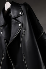 画像をギャラリービューアに読み込む, FACETASM×AVIREX ZIP DOUBLE RIDERS JACKET (BLACK)