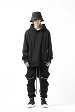 画像をギャラリービューアに読み込む, A.F ARTEFACT BELTED FLAP ZIP SARROUEL CARGO PANTS (BLACK)