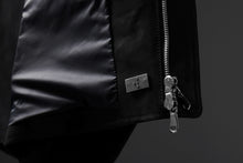 画像をギャラリービューアに読み込む, ierib EX-Collared Zip Jacket / Horse Nubuck Leather (BLACK)