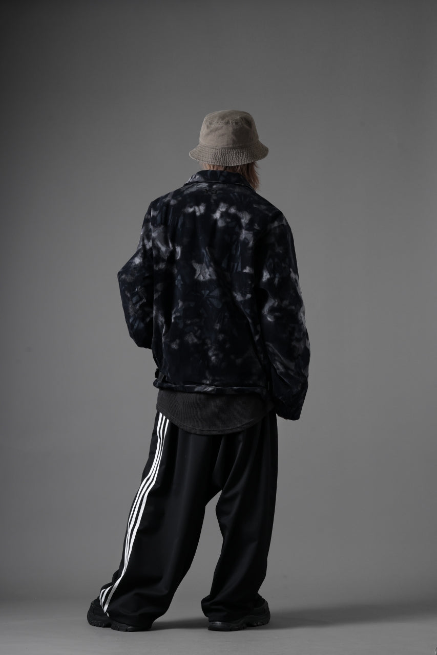 画像をギャラリービューアに読み込む, Y-3 Yohji Yamamoto AOP NYLON LINER JACKET / PERTEX QUANTUM & PRIMALOFT® (BLACK)