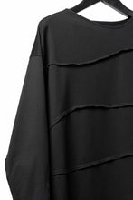 画像をギャラリービューアに読み込む, D-VEC STREAM LINE L/S TOP / SMOOTH COTTON JERSEY (NIGHT SEA BLACK)