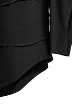 画像をギャラリービューアに読み込む, D-VEC STREAM LINE L/S TOP / SMOOTH COTTON JERSEY (NIGHT SEA BLACK)