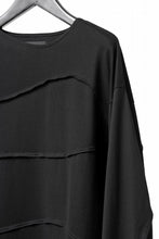 画像をギャラリービューアに読み込む, D-VEC STREAM LINE L/S TOP / SMOOTH COTTON JERSEY (NIGHT SEA BLACK)