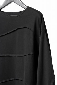 画像をギャラリービューアに読み込む, D-VEC STREAM LINE L/S TOP / SMOOTH COTTON JERSEY (NIGHT SEA BLACK)