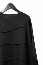 画像をギャラリービューアに読み込む, D-VEC STREAM LINE L/S TOP / SMOOTH COTTON JERSEY (NIGHT SEA BLACK)