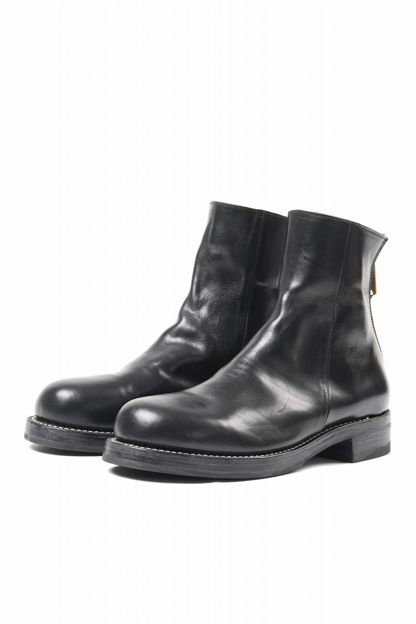 Load image into Gallery viewer, Portaille exclusive CLASSIC BACK ZIP BOOTS / HORWEEN CHROMEXCEL (BLACK)