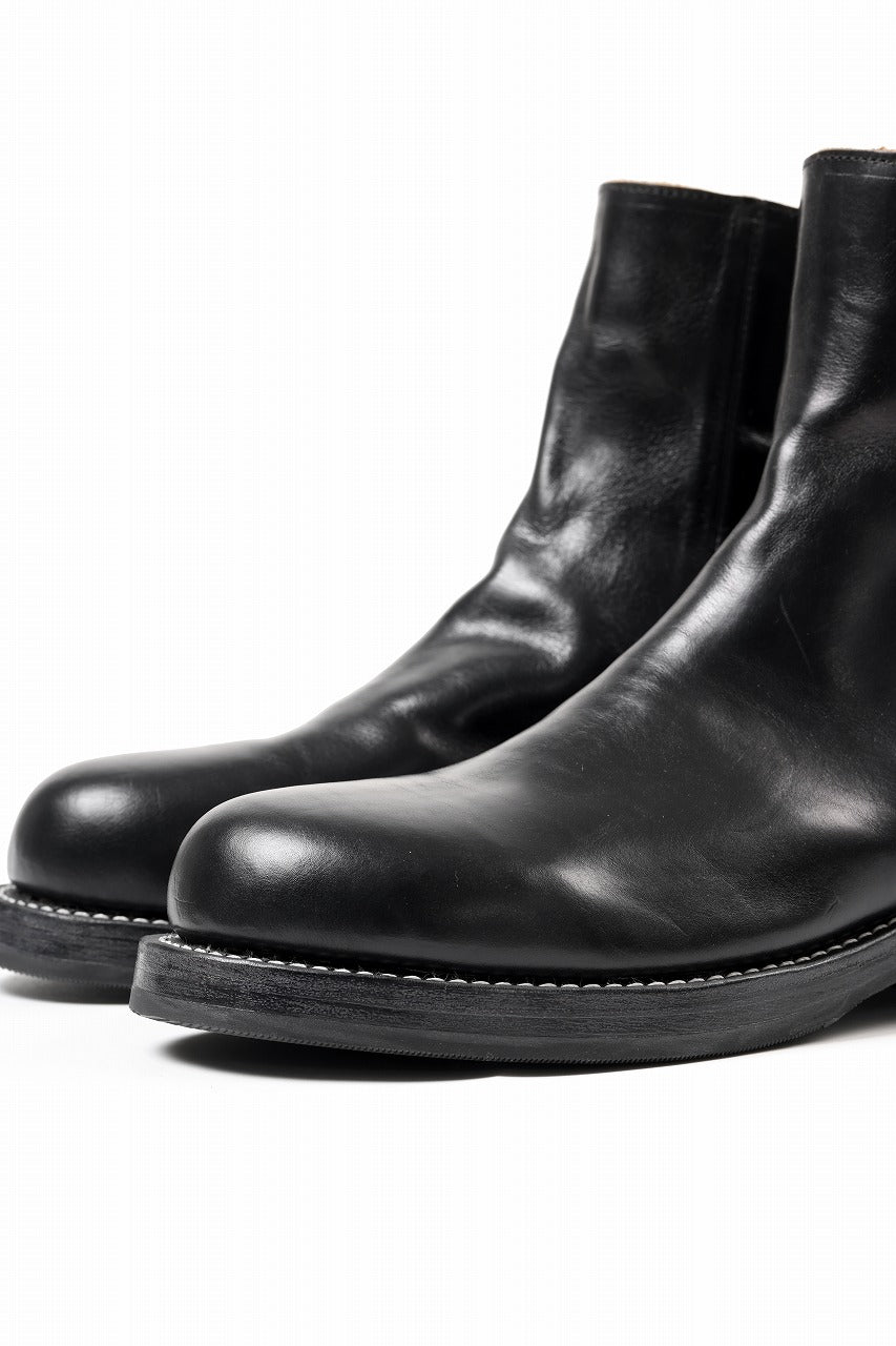 Load image into Gallery viewer, Portaille exclusive CLASSIC BACK ZIP BOOTS / HORWEEN CHROMEXCEL (BLACK)