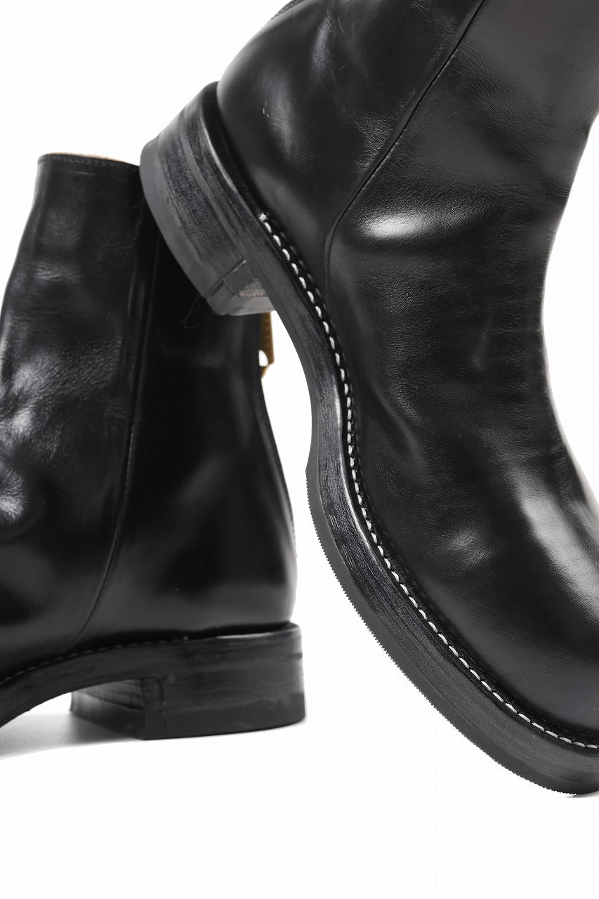 Load image into Gallery viewer, Portaille exclusive CLASSIC BACK ZIP BOOTS / HORWEEN CHROMEXCEL (BLACK)