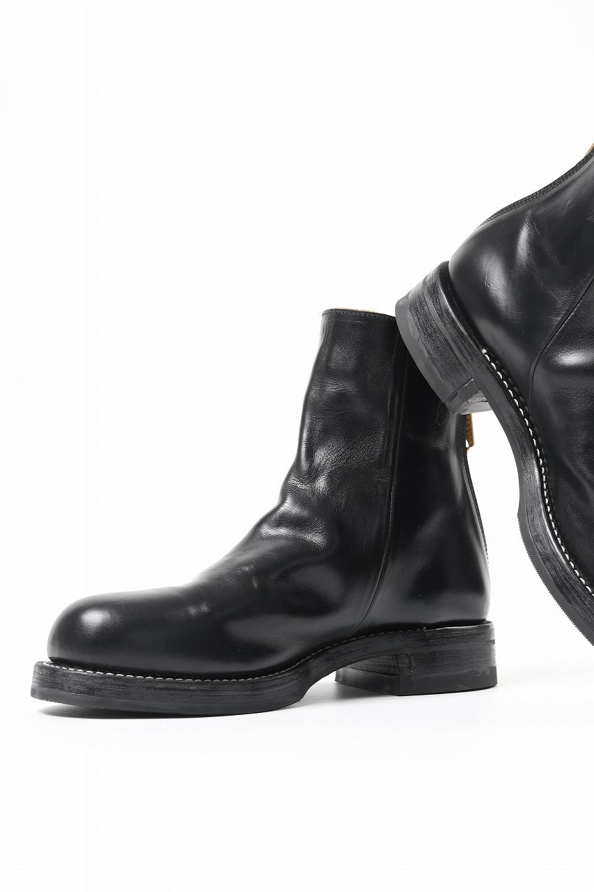 Load image into Gallery viewer, Portaille exclusive CLASSIC BACK ZIP BOOTS / HORWEEN CHROMEXCEL (BLACK)
