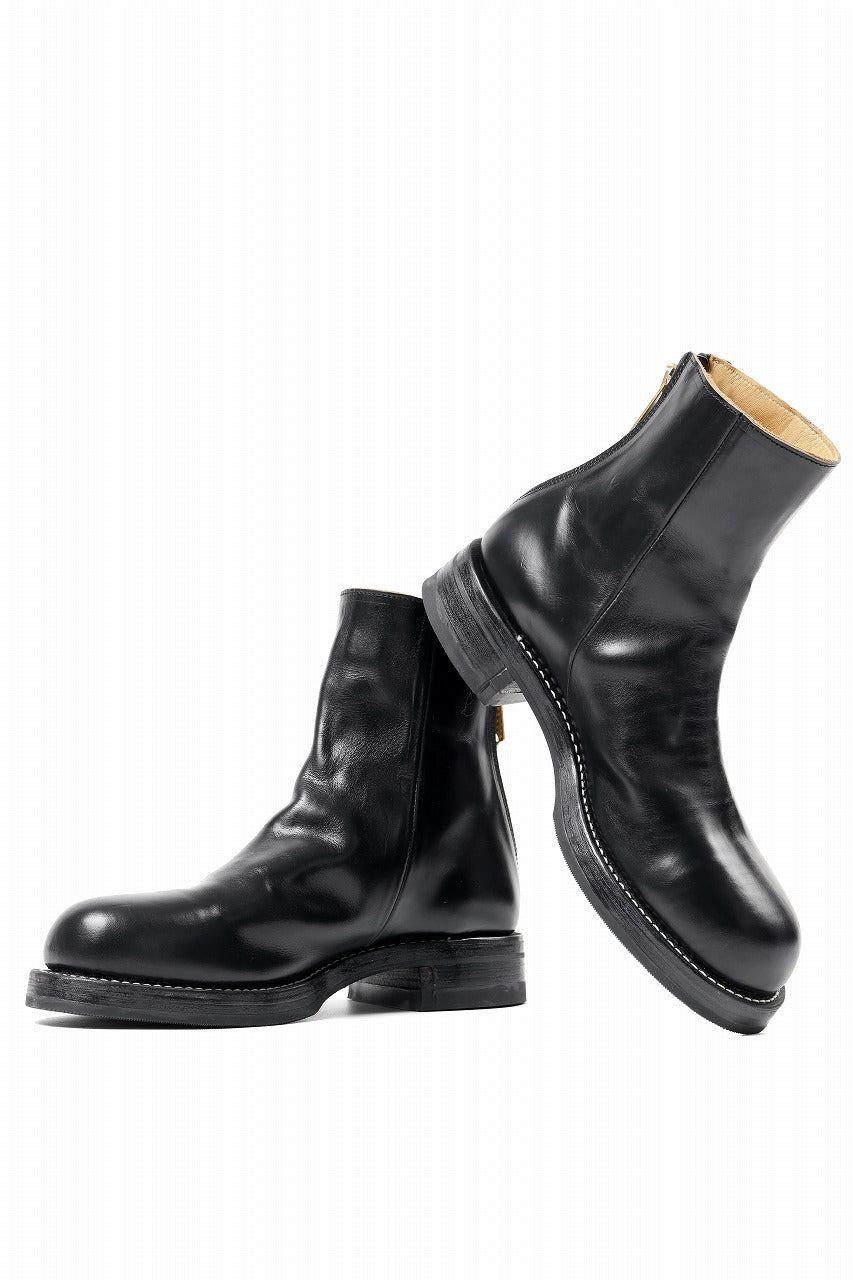 Load image into Gallery viewer, Portaille exclusive CLASSIC BACK ZIP BOOTS / HORWEEN CHROMEXCEL (BLACK)