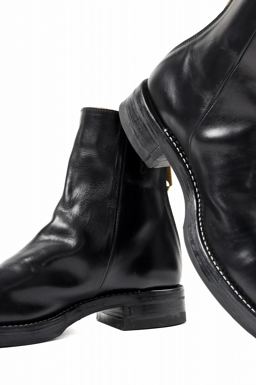 Load image into Gallery viewer, Portaille exclusive CLASSIC BACK ZIP BOOTS / HORWEEN CHROMEXCEL (BLACK)