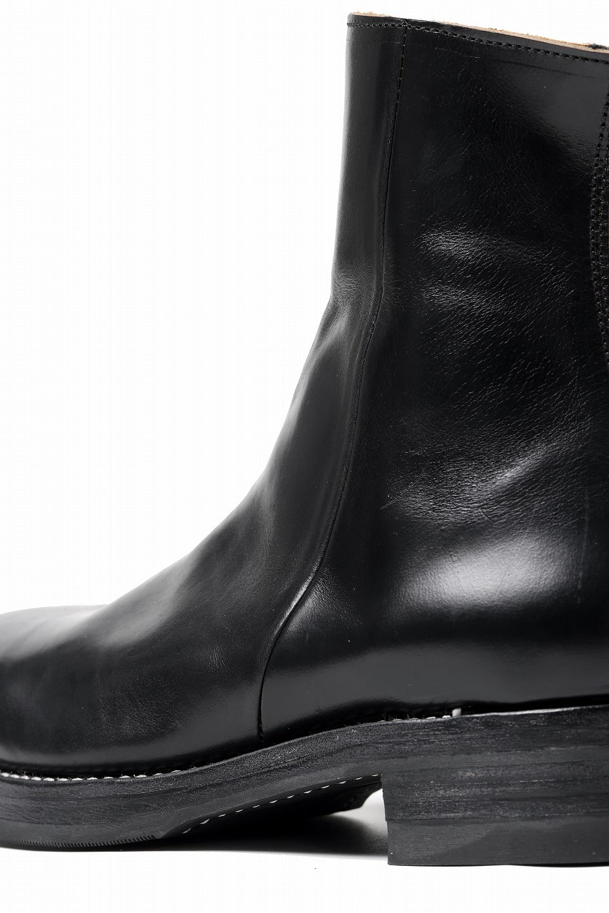 Load image into Gallery viewer, Portaille exclusive CLASSIC BACK ZIP BOOTS / HORWEEN CHROMEXCEL (BLACK)