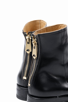 Load image into Gallery viewer, Portaille exclusive CLASSIC BACK ZIP BOOTS / HORWEEN CHROMEXCEL (BLACK)