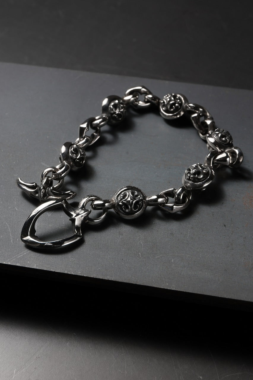 画像をギャラリービューアに読み込む, 【最短出荷可能】Loud Style Design - GET IN THE RING "UB-019" SILVER BRACELET