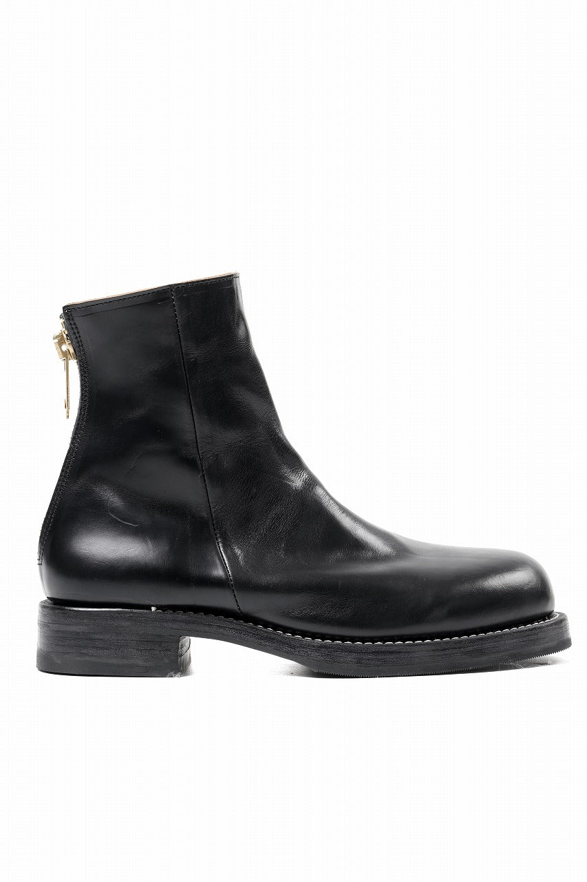 Load image into Gallery viewer, Portaille exclusive CLASSIC BACK ZIP BOOTS / HORWEEN CHROMEXCEL (BLACK)