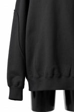 画像をギャラリービューアに読み込む, D-VEC HIGH NECK L/S SWEAT SHIRT / BRUSHED BACK TERRY (NIGHT SEA BLACK)