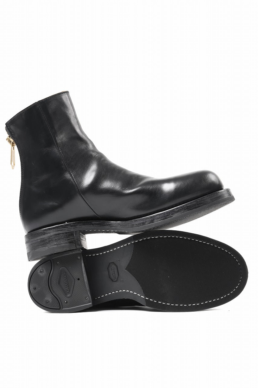 Load image into Gallery viewer, Portaille exclusive CLASSIC BACK ZIP BOOTS / HORWEEN CHROMEXCEL (BLACK)