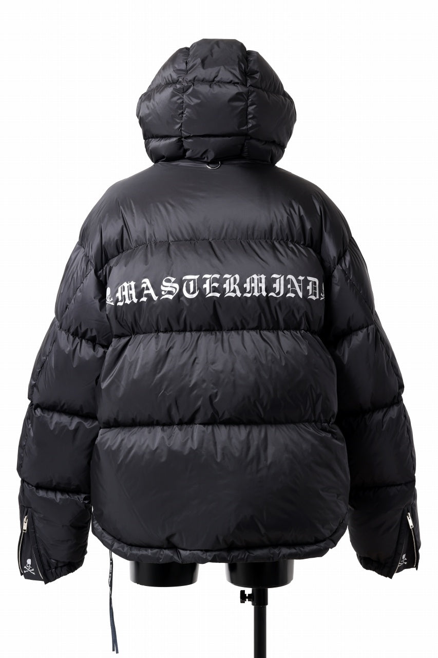 画像をギャラリービューアに読み込む, mastermind JAPAN HOODIE DOWN JACKET / KAWADA DOWN® (BLACK)