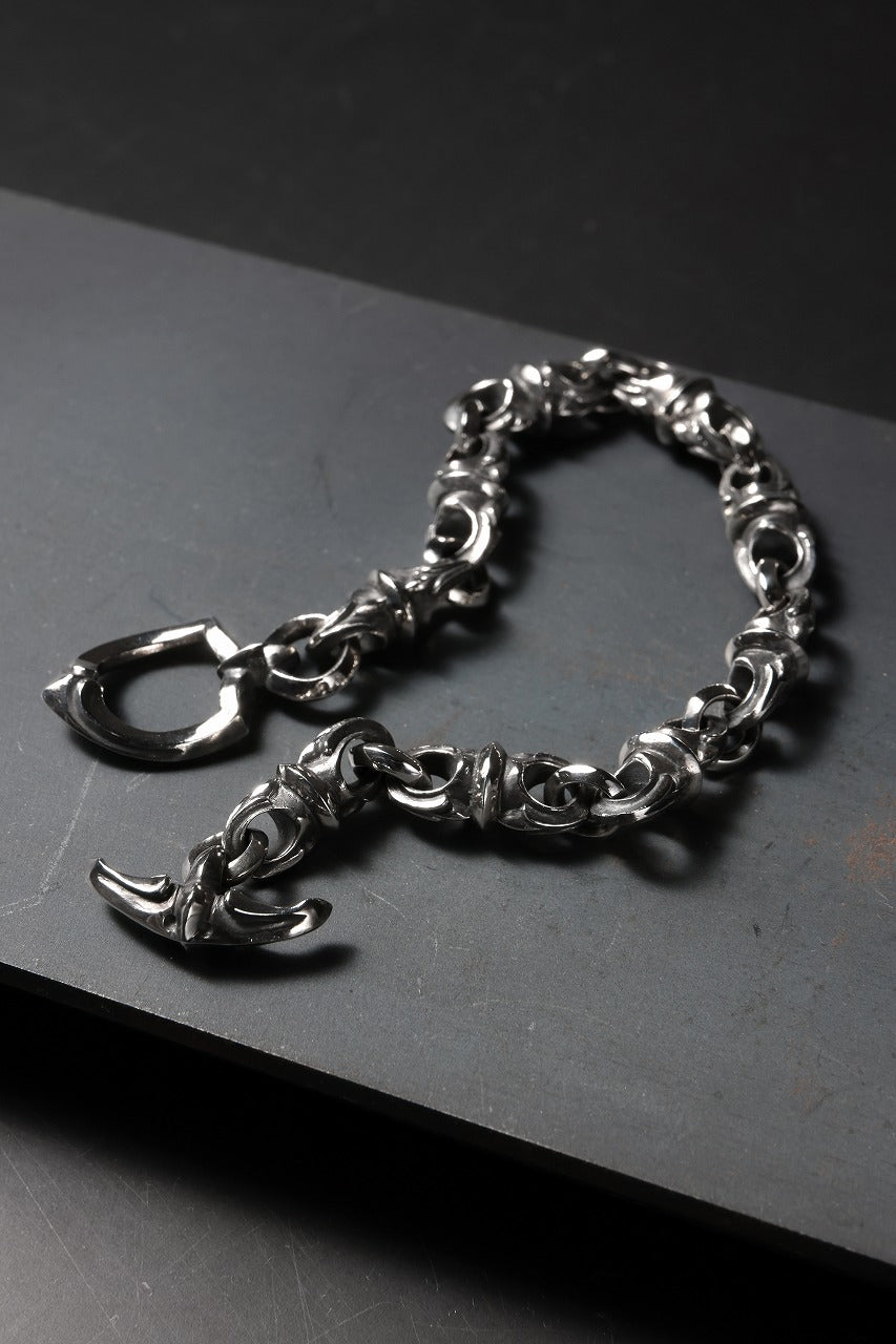 画像をギャラリービューアに読み込む, Loud Style Design - GET IN THE RING "UB-015" SILVER BRACELET