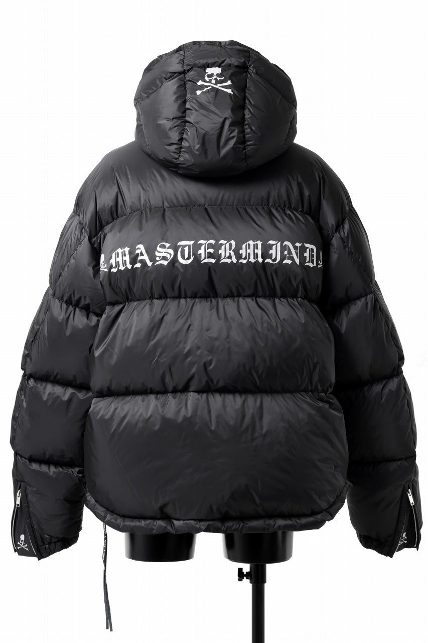画像をギャラリービューアに読み込む, mastermind JAPAN HOODIE DOWN JACKET / KAWADA DOWN® (BLACK)