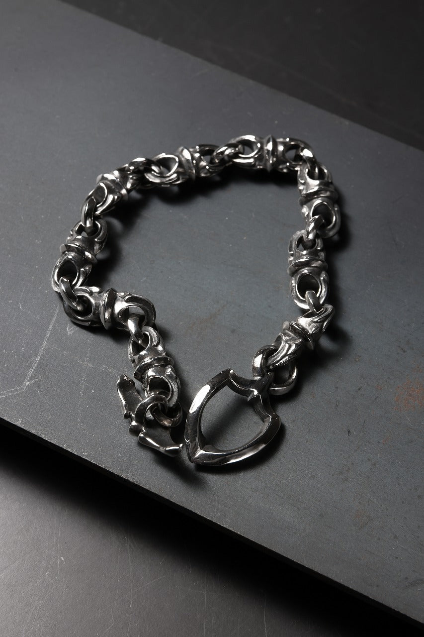 画像をギャラリービューアに読み込む, Loud Style Design - GET IN THE RING "UB-015" SILVER BRACELET