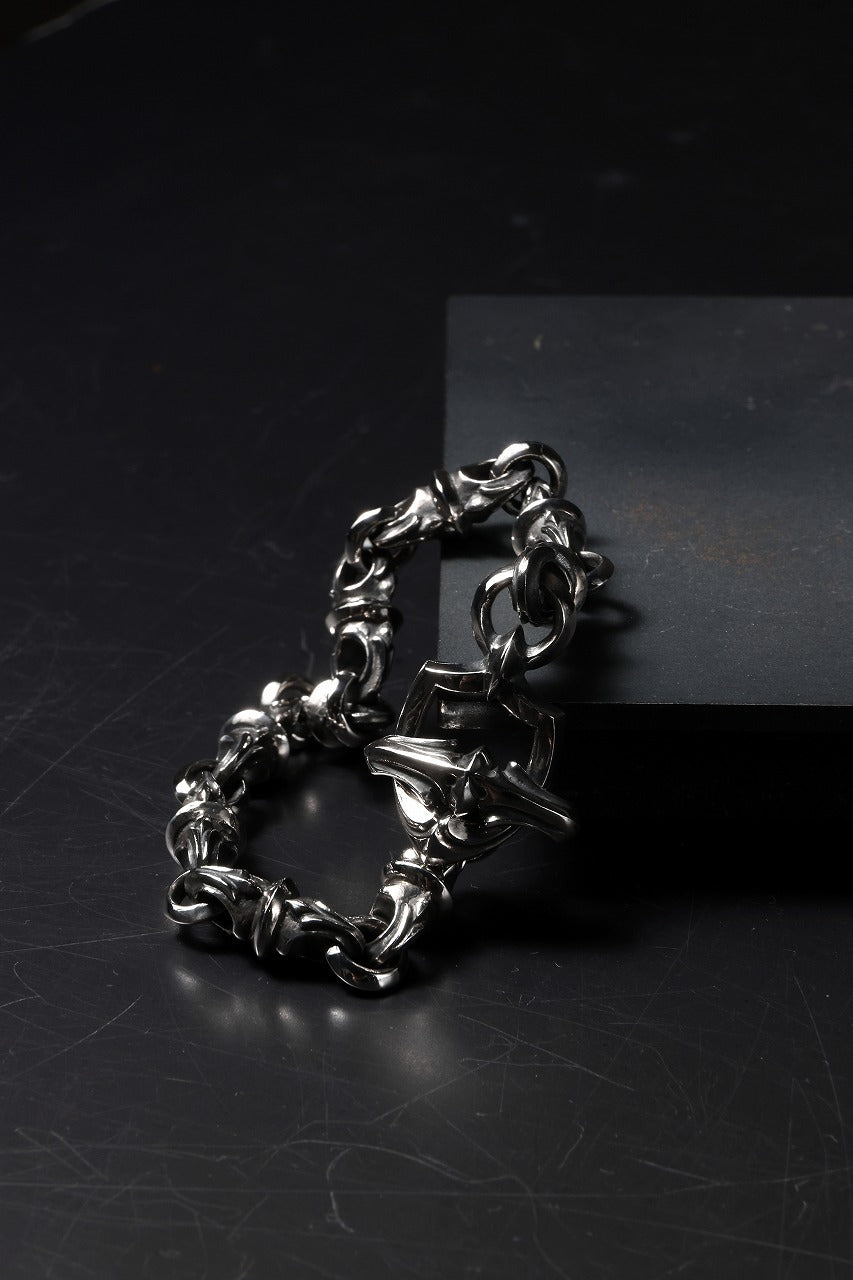 画像をギャラリービューアに読み込む, Loud Style Design - GET IN THE RING "UB-015" SILVER BRACELET