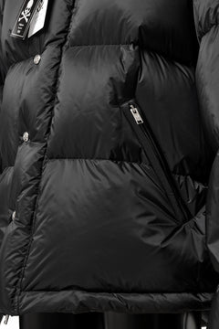 画像をギャラリービューアに読み込む, mastermind JAPAN HOODIE DOWN JACKET / KAWADA DOWN® (BLACK)