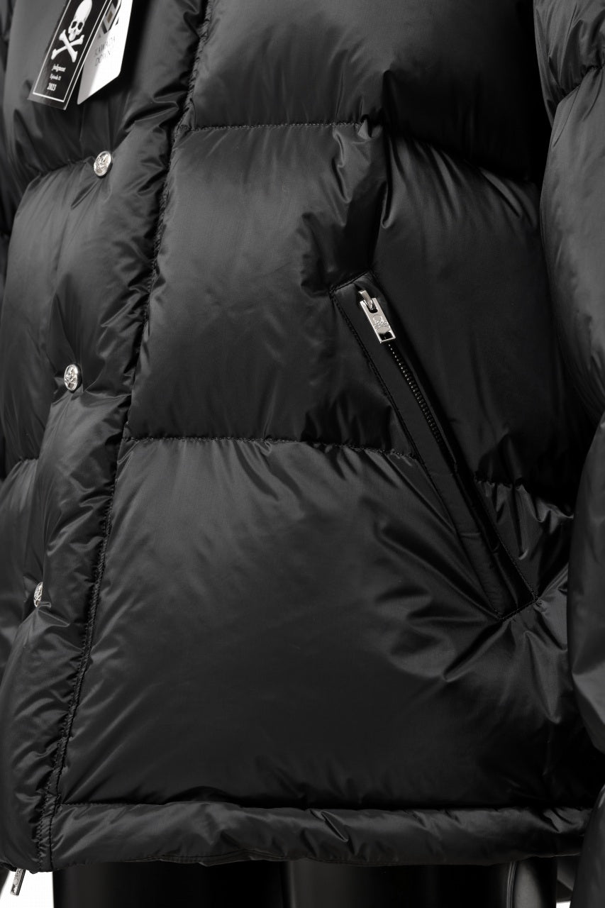 画像をギャラリービューアに読み込む, mastermind JAPAN HOODIE DOWN JACKET / KAWADA DOWN® (BLACK)