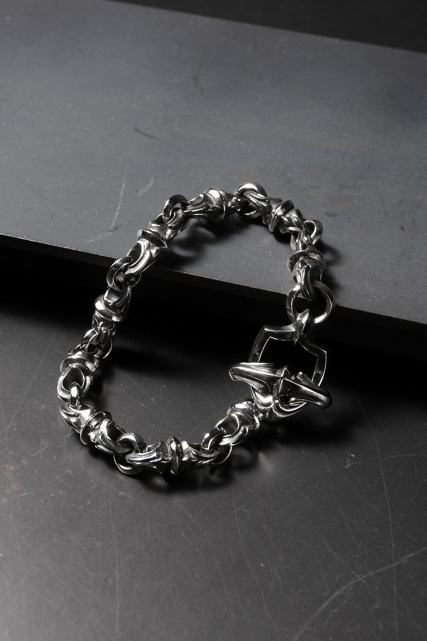 画像をギャラリービューアに読み込む, Loud Style Design - GET IN THE RING "UB-015" SILVER BRACELET