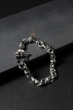 画像をギャラリービューアに読み込む, Loud Style Design - GET IN THE RING "UB-015" SILVER BRACELET