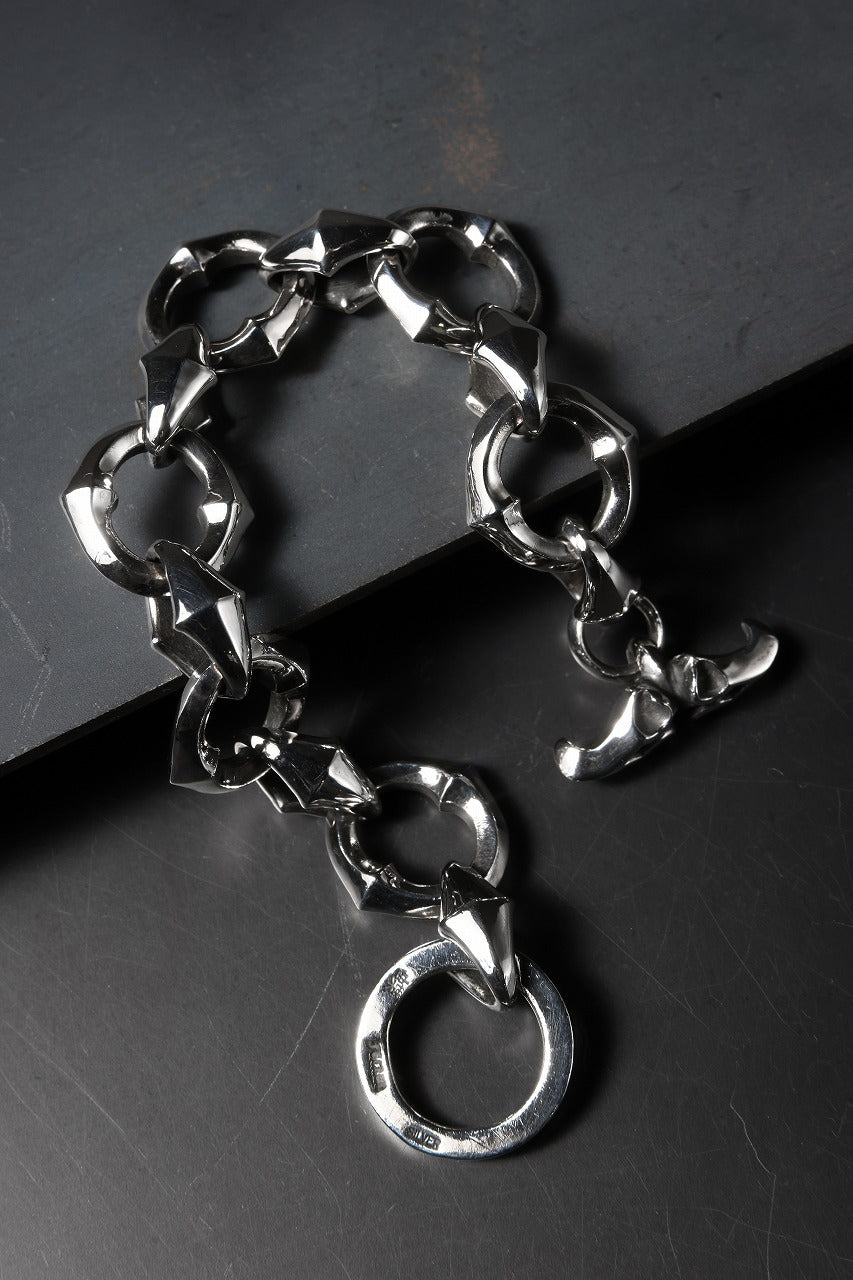 画像をギャラリービューアに読み込む, Loud Style Design - GET IN THE RING - Innocent Bystander - "LGB-012" SILVER BRACELET