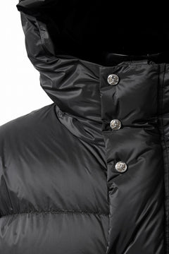 画像をギャラリービューアに読み込む, mastermind JAPAN HOODIE DOWN JACKET / KAWADA DOWN® (BLACK)