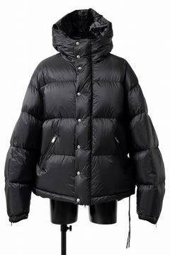 画像をギャラリービューアに読み込む, mastermind JAPAN HOODIE DOWN JACKET / KAWADA DOWN® (BLACK)